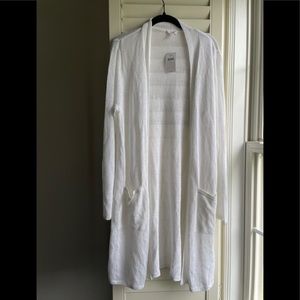 J.Jill long white cover up